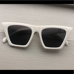 White H&M sunglasses